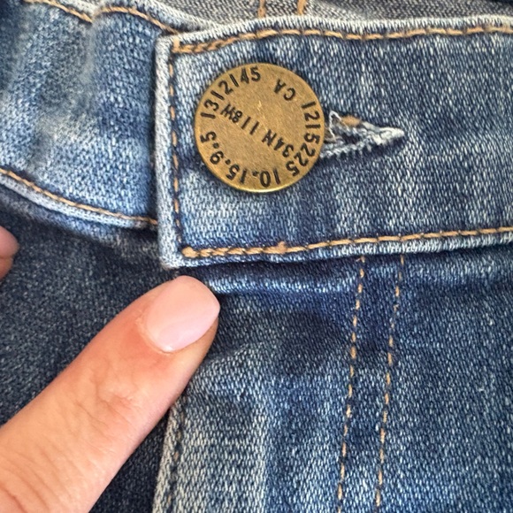 EUC - Current/Elliott “Stiletto” Skinny — Pacific Wash • Size 29 - Picture 5 of 10